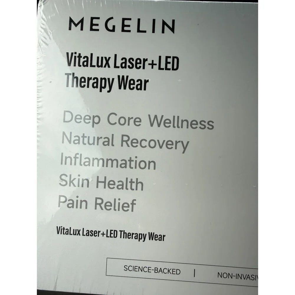 Megelin VitaLux Laser+LED Therapy Wear NIB